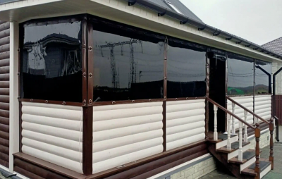 Тонированные мягкие окна